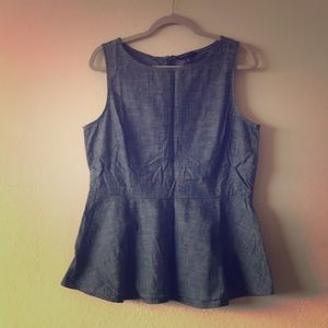 Fake Jean top